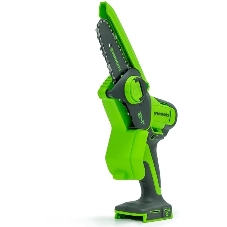 Цепная мини пила GreenWorks G24MCS10 аккумуляторная, 24V, 10 см, без АКБ и ЗУ [2008207]
