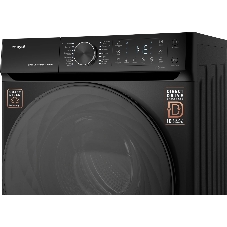 Стиральная машина Weissgauff WM 59411 Direct Drive Inverter Steam Matt Black черная, загрузка фронтальная 11кг, 1400 об/мин., класс: A+++
