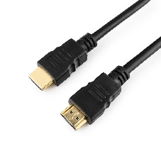 Кабель Cablexpert HDMI CC-HDMI4-7.5M, 19M/19M, v2.0, медь, позол.разъемы, экран, 7.5м, черный, пакет
