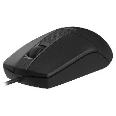 Мышь проводная A4Tech OP-330 черный, 1200 dpi, USB, кнопки - 3
