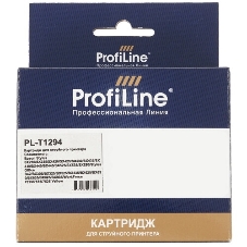 Картридж струйный ProfiLine PL-T1294 для принтеров Epson Stylus SX230/SX235/SX420/SX425/SX430/SX435/SX438/SX440/SX445/SX525/SX535/SX620/Stylus Office B42/BX305/BX320/BX525/BX535/BX625/BX630/BX635/BX925/BX935/WorkForce 7015/7515/7525 с чернилами Yellow