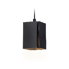 Светильник подвесной TN5125 BK черный E27 max 40W 80*80*1150