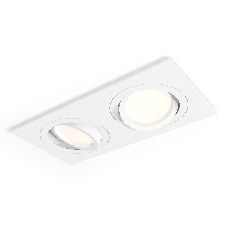 Комплект встраиваемого поворотного светильника Ambrella light XC7635080 SWH белый песок MR16 GU5.3 (C7635, N7001)