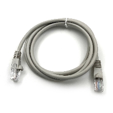 Патч-корд Buro cat.5e 1.5м серый RJ-45 (m)-RJ-45 (m)