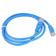 Патч-корд CCA light UTP Гарнизон PC-UTP-5e-1-B cat.5e, 1м, литой, многожильный синий