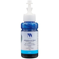 Чернила NVPrint T6732 (NV-C13T67324A) для аппаратов Epson (70 мл) Cyan (в коробке) совместимые
