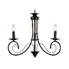 Светильник Ambrella light TR9606/3 BK черный E14/3 max 40W D560*650