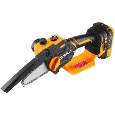 Пила цепная аккумуляторная DEKO DKCHS 20-4 [063-4480] 20В, 1x2.0А·ч