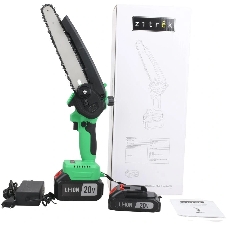 Пила цепная аккумуляторная бесщеточная Zitrek GreenSaw 20V [082-1858] 20В, 4,0А·ч Li-ion аккум. 1шт, ЗУ