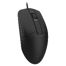 Мышь проводная A4Tech OP-330 черный, 1200 dpi, USB, кнопки - 3