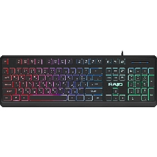 Клавиатура проводная Defender Raid GK-778DL, USB, черный