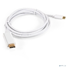 Кабель-адаптер Type-C-HDMI ExeGate EX-CM-HDMI2M-0.1 (USB Type-C/19M, 4K@120HZ 8K@ 30Hz, 1,8м)