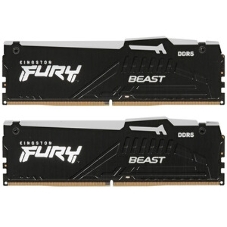 Оперативная память Kingston Fury Beast, DDR5, 32Gb (2x16 Gb), 6800 MHz, CL34, радиатор, черный