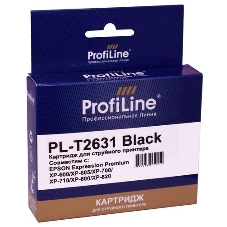 Картридж струйный ProfiLine PL-T2631 для принтеров Epson Expression Premium XP-600/XP-605/XP-700/XP-710/XP-800/XP-820 с чернилами Photo Black