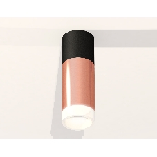 Светильник Ambrella Light XS6326042 PPG/SBK/FR золото розовое полированное/черный песок/белый матовый MR16 GU5.3