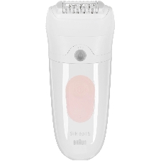 Эпилятор Braun SE5-050 скор.:2 насад.:4 от электр.сети от аккум. белый/розовый