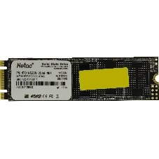 Накопитель SSD Netac N535N, 256Gb, M.2 2280, SATA-III, R/W 540/490