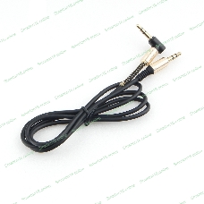 Кабель Cablexpert аудио 90˚ CCAB-02-35MML-1MB. 3.5 Jack (M)/3.5 Jack (M), черный, 1м, блистер