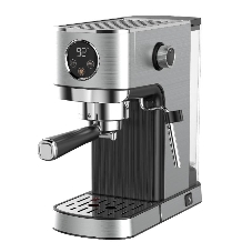 Кофеварка рожковая Korting KCM 1001 EX нержавеющая сталь, молотый, 1.2 л, 1350 Вт, 20 бар