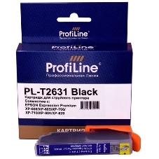 Картридж струйный ProfiLine PL-T2631 для принтеров Epson Expression Premium XP-600/XP-605/XP-700/XP-710/XP-800/XP-820 с чернилами Photo Black