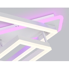 Светильник Ambrella light FA8531 WH белый 132W 3000K-6400K+RGB 630*570*160 (ПДУ РАДИО 2.4G)