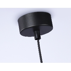 Светильник подвесной TN5125 BK черный E27 max 40W 80*80*1150