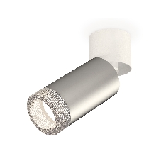 Светильник Ambrella Light XM6324031 SSL/WH/CL серебро песок/белый/прозрачный (A2220, C6324, N6150)