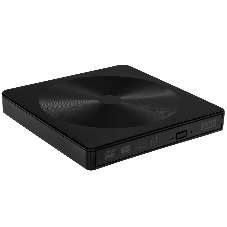 Внешний оптический DVD привод DVD-RW ext. Black Slim Ret USB3.0+TYPE-C