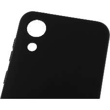 Чехол (клип-кейс) BoraSCO Microfiber Case для Samsung Galaxy A03 Core черный