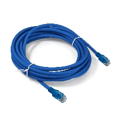 Патч-корд медный ExeGate UTP-RJ45-RJ45-5e-CU-5M-BL, UTP, cat.5e, 5м, синий