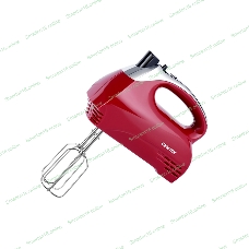 Миксер ручной Centek CT-1118 хром/вишня 350 Вт, 5 скоростей+турбо, взбивание/замешивание