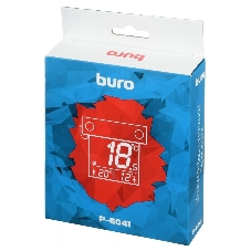 Термометр Buro P-6041 серебристый