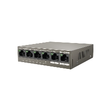 Коммутатор сетевой IP-COM G2206P-4-63W 4x10Base-T/100Base-TX/1000Base-T 2x1000Base-T PoE порты 4 Количество портов PoE+ 4 G2206P-4-63W