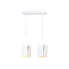 Светильник подвесной TN5131/2 WH белый E27/2 max 40W 260*80*1150