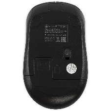 Мышь беспроводная Oklick 310MW черный/красный, 3200 dpi, радиоканал, USB, кнопки - 4