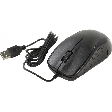 Мышь проводная Defender Optimum MB-160 черный, 1000 dpi, USB, кнопки - 3