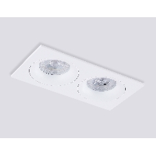 Светильник встраиваемый Ambrella light TN102731/2 WH белый GU5.3 175*92*23