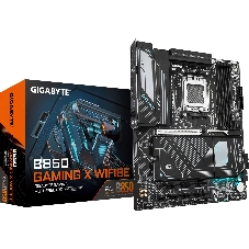 Материнская плата Gigabyte B850 GAMING X WIFI6E, AM5, AMD B850, 4xDDR5, 4xSATA, 3xM.2, 1xPCIe 5.0 x16, 2xPCIe 3.0 x1, DisplayPort, HDMI, 1x2.5Gb LAN, USB Type-C, 3x3.5 мм, 7.1, ATX