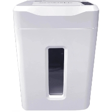 Шредер Office Kit S210N 3,9x38 белый (секр.P-4) фрагменты 16лист. 35лтр. скрепки скобы пл.карты CD