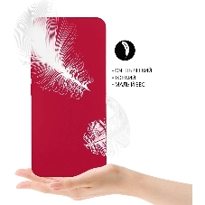 Чехол (клип-кейс) DF poCase-03 для Poco M4 Pro (4G) красный