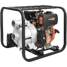 Мотопомпа Patriot MPD 3072 SFE4т дизель 296см3 5.7лс 75м3/ч 1200л/м глуб.8м напор25м 3'' бак3.5л