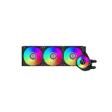Система охлаждения PCCooler DA360 Pro ARGb черный 120мм алюминий+медь 2200rpm 33.7db 4-pin 300W