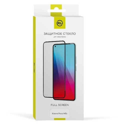Защитное стекло для экрана Redline УТ000024054 черный для Xiaomi Redmi Note 10/10s прозрачная