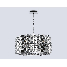 Люстра Ambrella light LH41006/18 CH/CL хром/прозрачный E14*18 max 40W D700*320