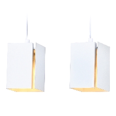 Светильник подвесной TN5131/2 WH белый E27/2 max 40W 260*80*1150