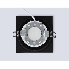 Светильник Ambrella light TN6609 BK черный IP44 GX53 max 15W 110*110*23