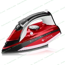 Утюг Centek CT-2344 красный, 2400 Вт, 45 г/мин, 145 г/мин, 320 мл