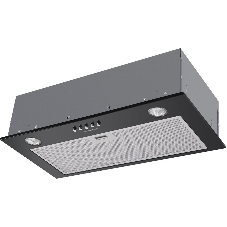 Вытяжка встраиваемая Maunfeld Crosby Power 50 черный, 50 см, 1050 куб. м/ч, 51.8 дБ