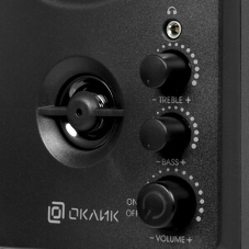 Акустическая система Oklick OK-164 2.0 белый 30Вт
