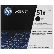 Картридж лазерный контрактный HP LaserJet Q7551XC Contract Black Print Cartridge